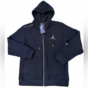 Jordan Black Full-Zip Hoodie